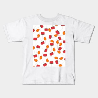 Fun Mexican paleta candy pattern Kids T-Shirt